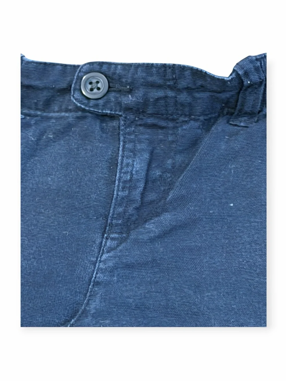 Ralph Lauren, Navy Shorts with Green Polo Emblem, Size 24 months